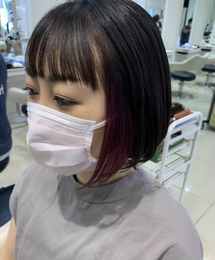 カラー出来ないママも インナーカラーなら大丈夫 Ash 元住吉店 ブログ カラー出来ないママも インナーカラーなら大丈夫 Ash 元住吉店 ブログ