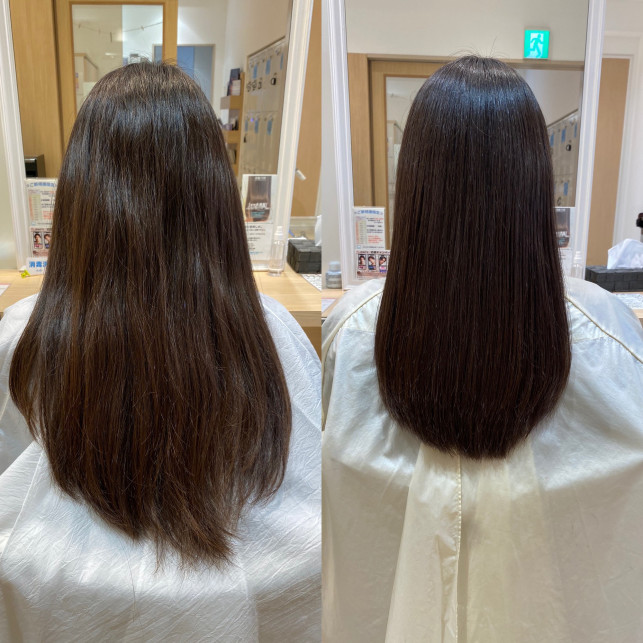 ロングヘアでメンテナンスカットって必要 Ash 中目黒店 ブログ