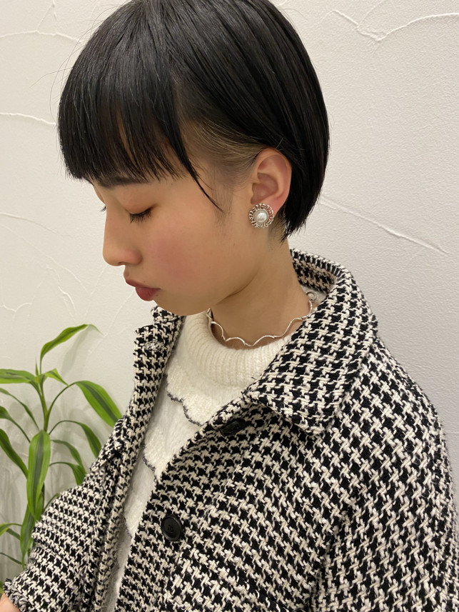 チラッと可愛いイヤリングカラー Ash 中目黒店 ブログ