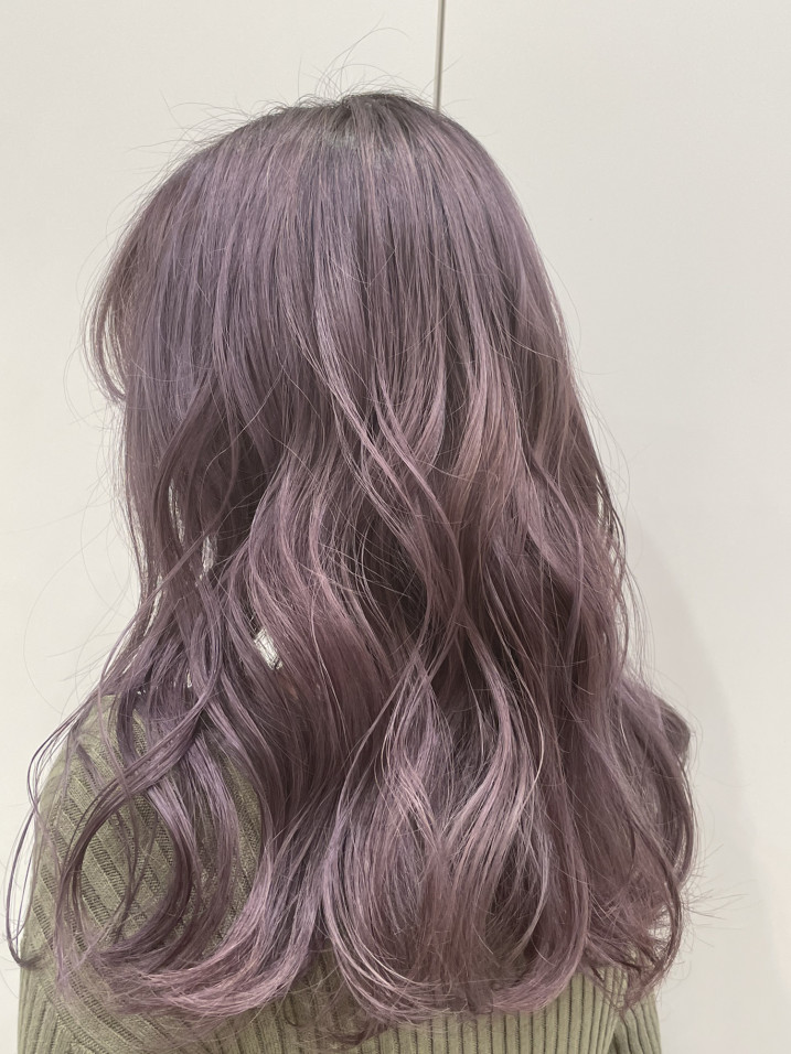 ヘアカラー ピンクアッシュ Ash 関内店