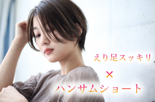 えり足スッキリ ハンサムショート Ash 目白店 ブログ えり足スッキリ ハンサムショート Ash 目白店 ブログ
