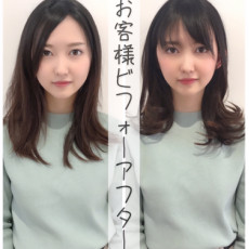 前髪でほぼ印象決まります Ash 練馬店 ブログ
