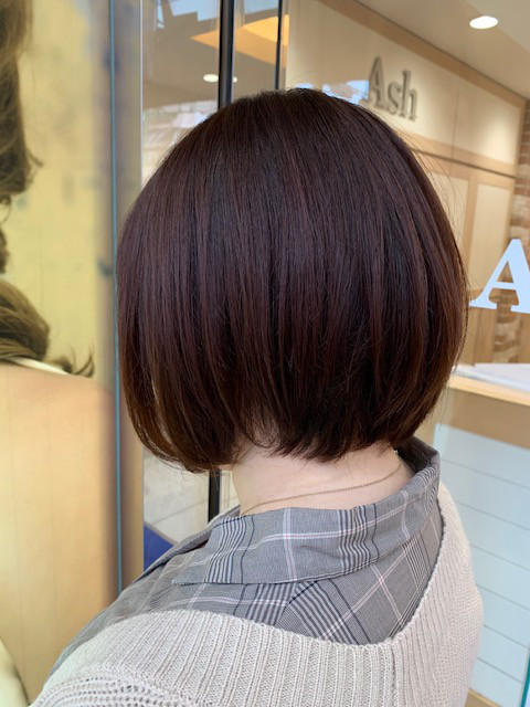 ブリーチなし ピンクベージュ Ash 北千住店 ブログ