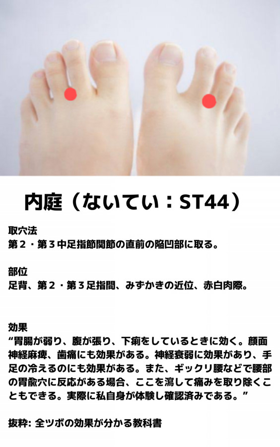 内庭 ないてい オンラインはりきゅう院るーつ 内庭 ないてい オンラインはりきゅう院るーつ