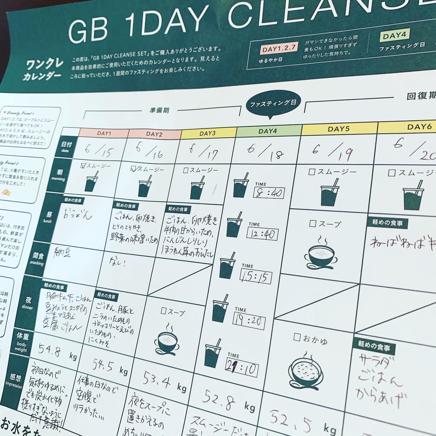 1DAY CLEANSE SET | 人生死ぬまで暇つぶし