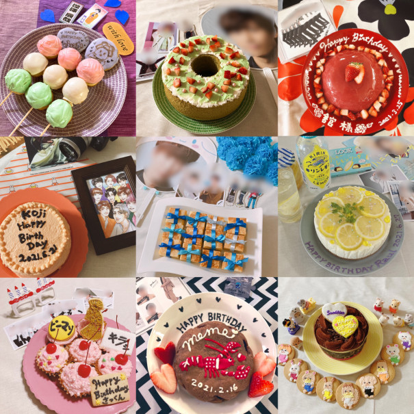 すの誕21 推しケーキまとめ チェリーハイツ