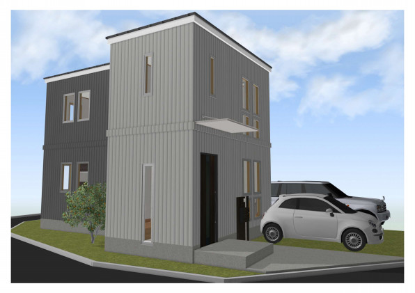 片流れの外観ポイント R2木造建築設計室 R2mokken