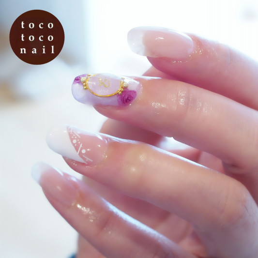 水彩 ネイル ジェル ネイルアート最高の画像