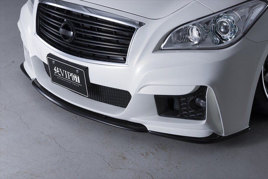 フーガ　Y51前期　純VIP GT　サイドステップ　エイムゲイン M\u0027s 日産 Y51 フーガ 前期 (2009y-2014y) AIMGAIN 純VIP