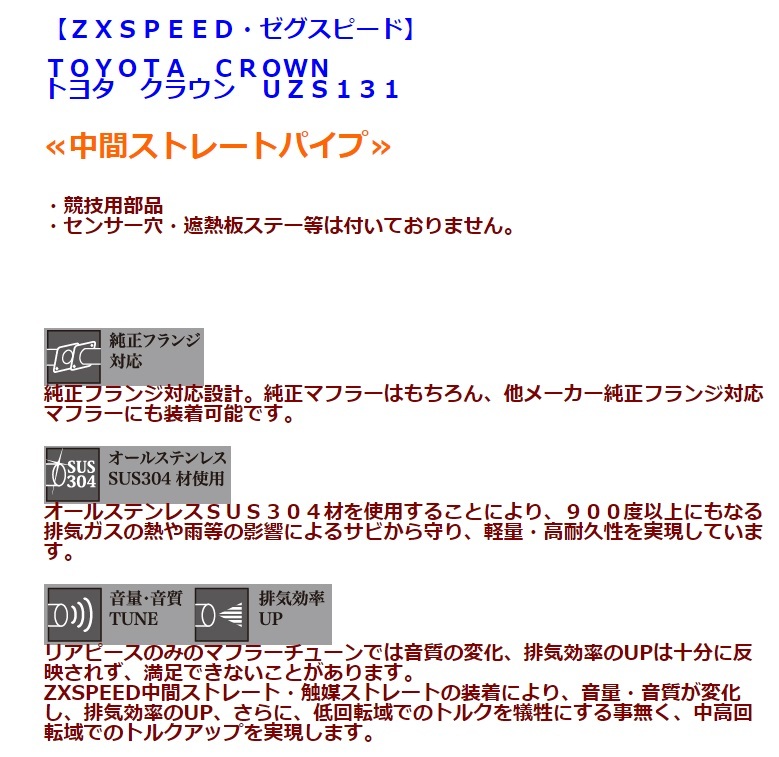 ☆激安☆中間ストレート UZS131クラウン | Bayroad Yokohama's