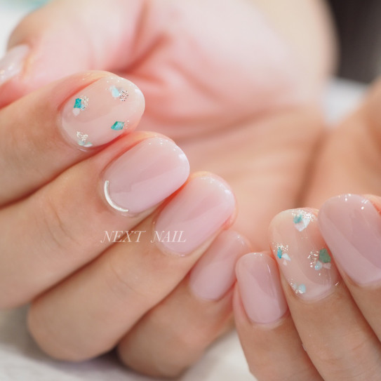 夏色シェル Next Nail 大人の女性の為の シンプル専門サロン