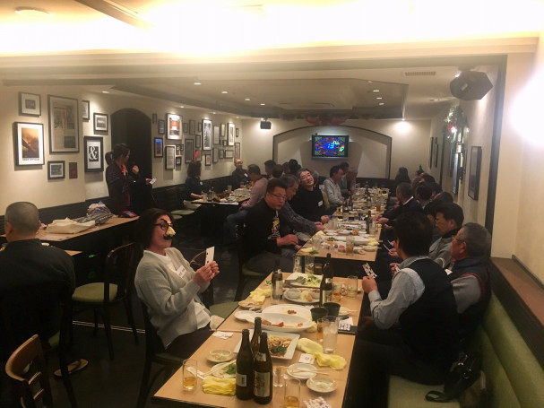 植田塾そば打ち倶楽部忘年会 植田塾そば打ち倶楽部
