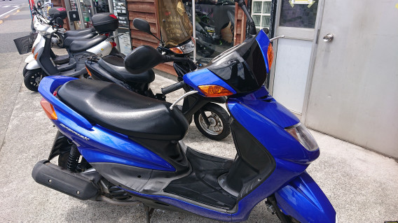 125cc シグナスx ライブディオ Bikeshop921