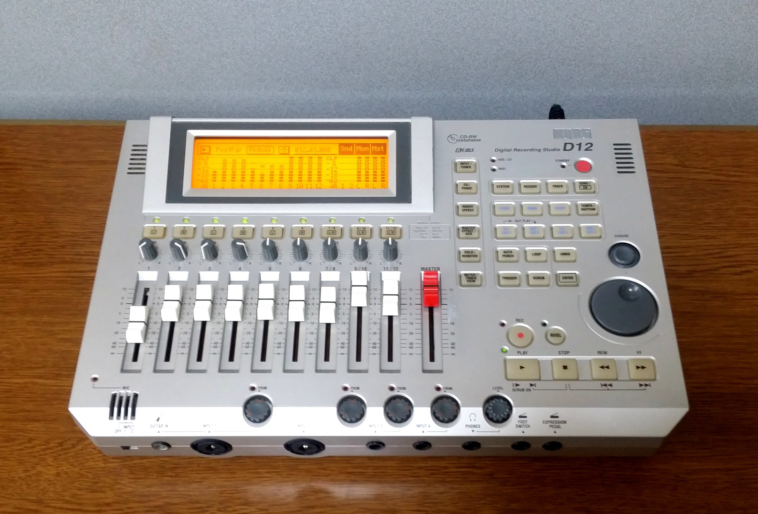 KORG Digital Recording Studio D12 録音・編集良好・完動品 | MTR PRO