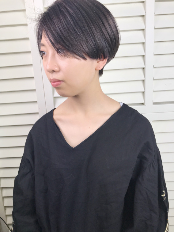 モードなショートヘアで差をつけましょっ Ally仲井 Salonwork Shooting