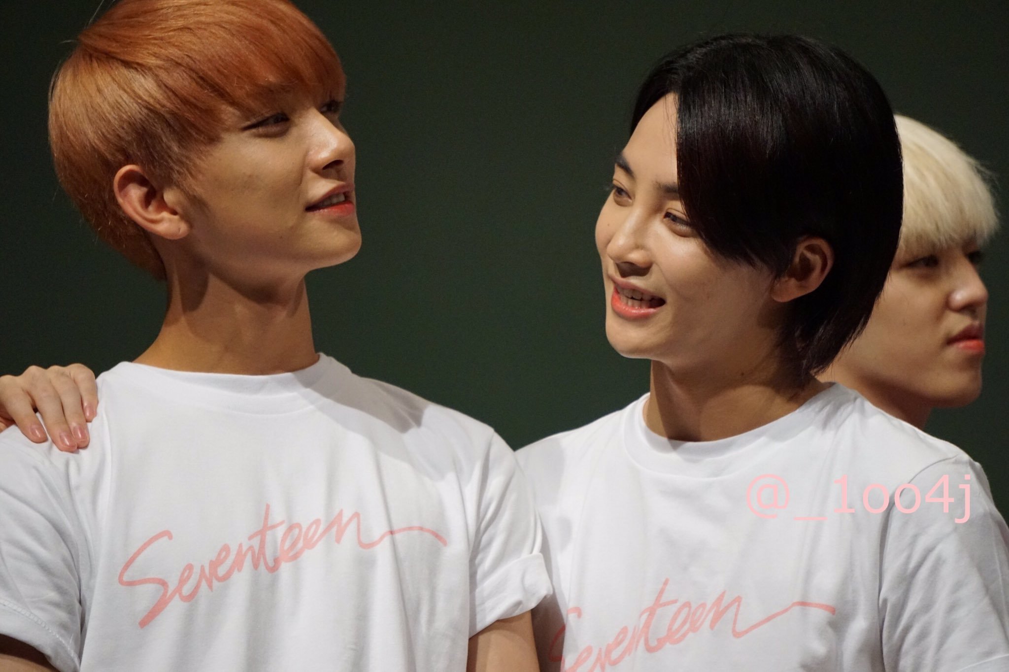 seventeen face the sun サイン会　ジョンハン ジョンハン可愛すぎる〜！！🥹‎💖 もうヨジャだよね！？天使だ