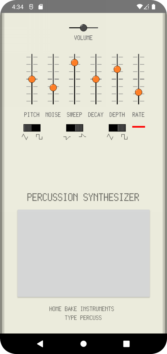 PERCUSS-02 | HOME BAKE INSTRUMENTS