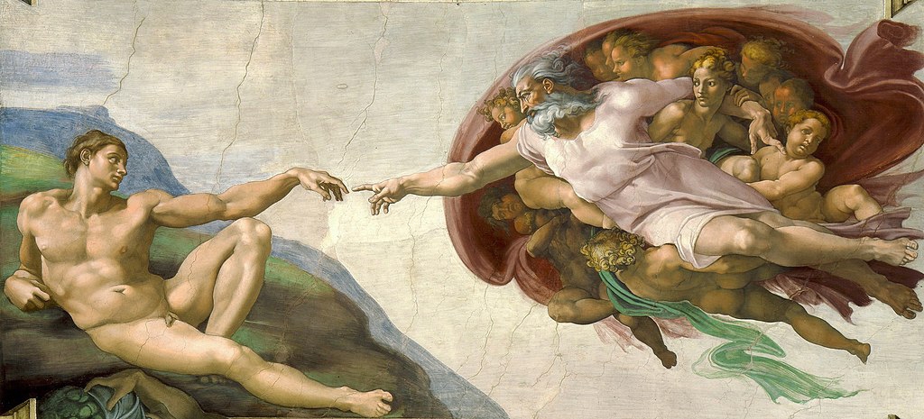 宗教画壁画集 ミケランジェロの天井画と壁画はどうつながるか。 | 名画を読み解く