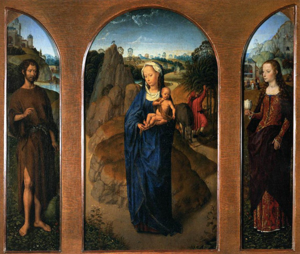 ルーヴル美術館所蔵 ハンス メムリンクの三つの祭壇画 名画を読み解く