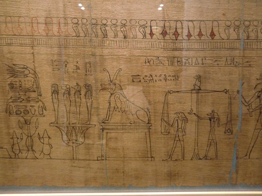 天秤の話。古代エジプト「死者の書」。 | 名画を読み解く