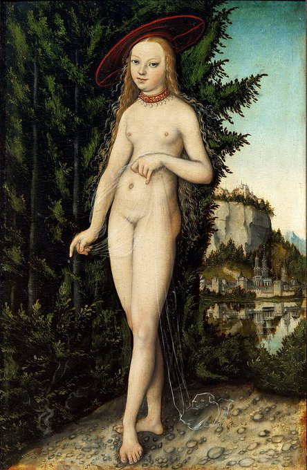 ルーカス クラナッハ作 景色の中のウェヌス 名画を読み解く ルーカス クラナッハ作 景色の中のウェヌス 名画を読み解く