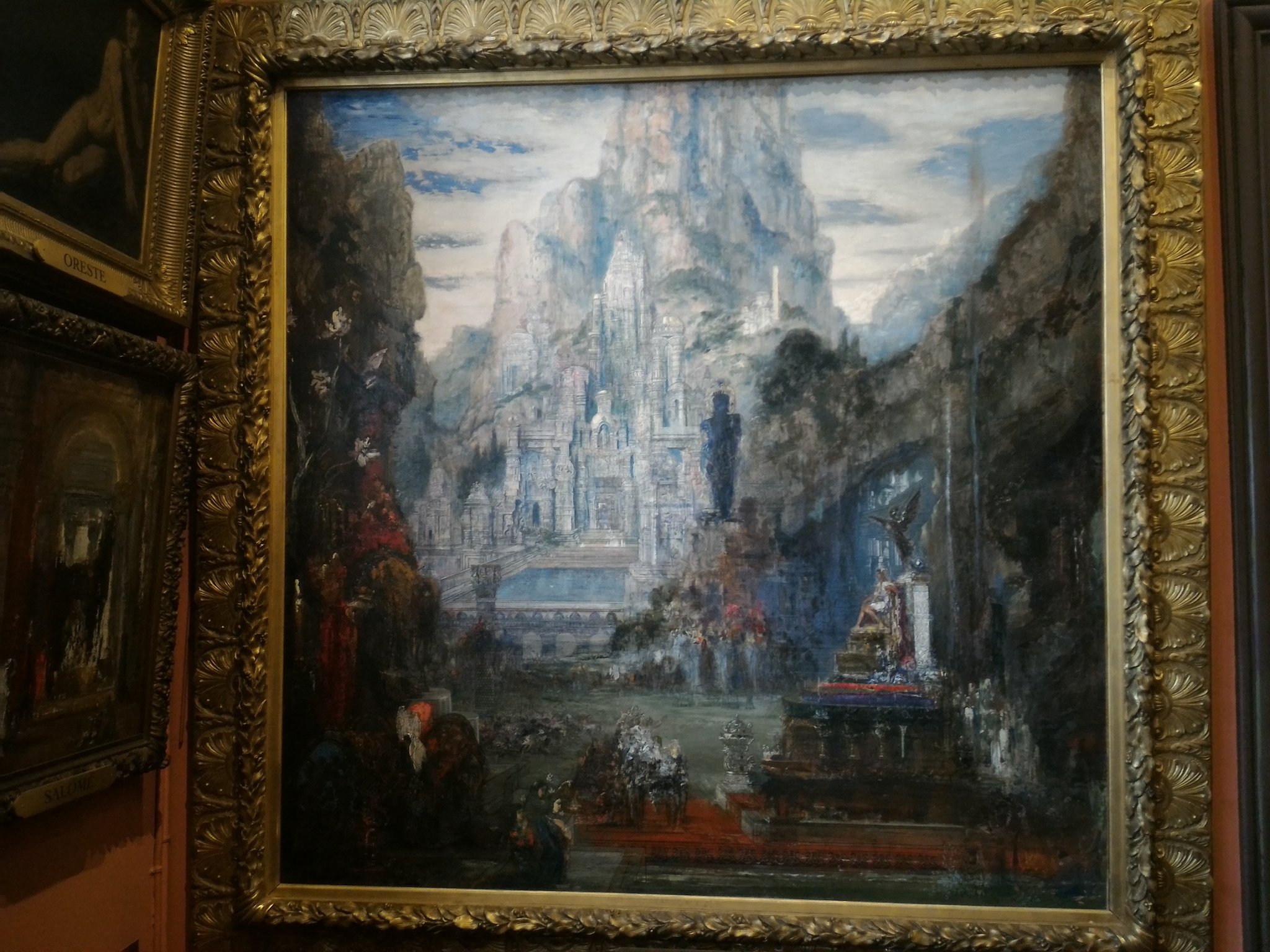 ただいま（2020年2月22日）ルーヴルツアー 中です。ギュスターヴ・モロー美術館。アレクサンダー大王のインド征服を描く作品。 名画を読み解く