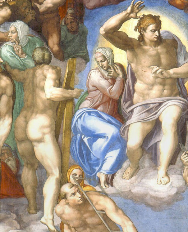 最後の審判の聖人たち アンデレ 名画を読み解く