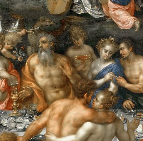 インドネシア　神話　絵画 1913年に出版されたドナルドA.マッケンジーの「インドの神話と伝説」の