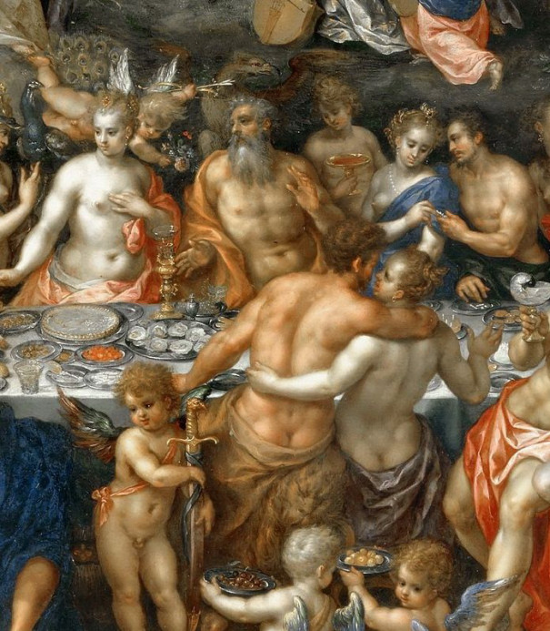 神々の宴 神々のお酌係前任は女神ヘベ 名画を読み解く