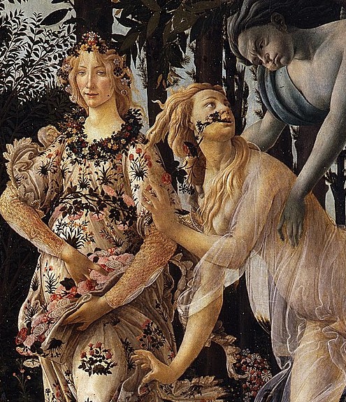 そよ風の神の恋人。クロリス/フローラ。 | 名画を読み解く