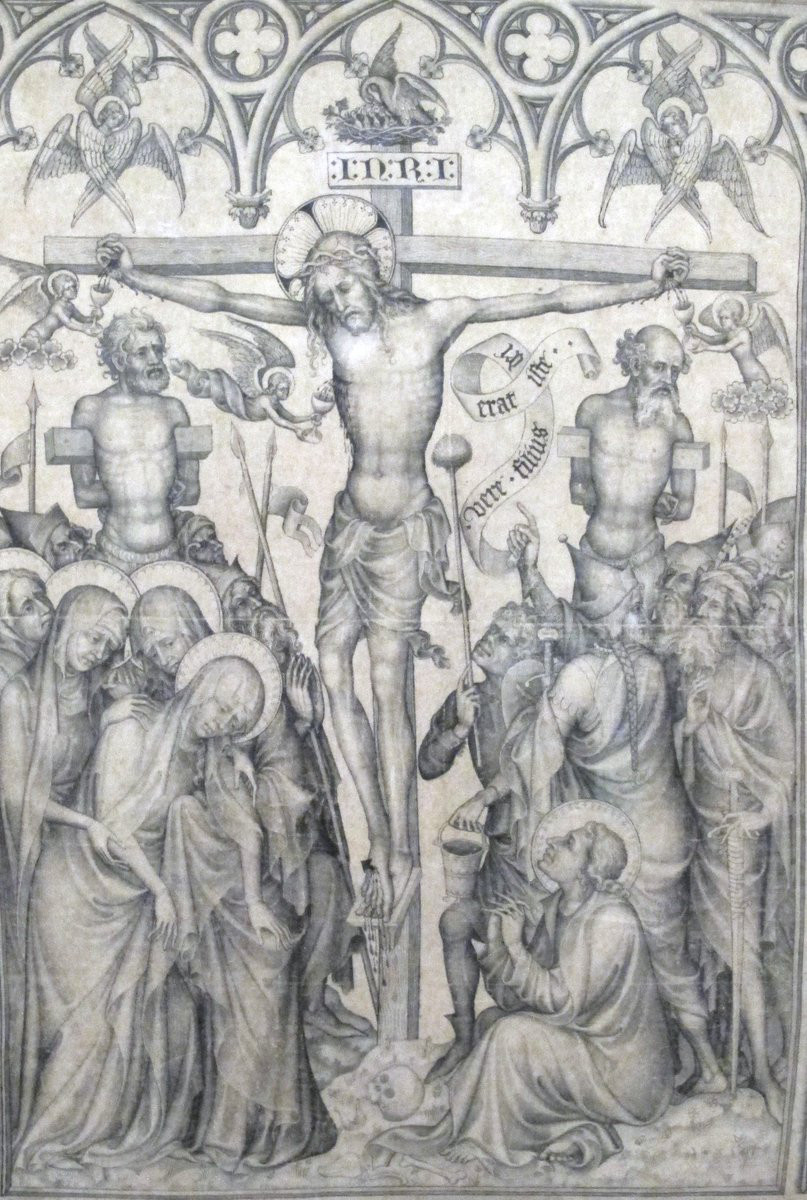 キリストの十字架の上に鳥の巣 名画を読み解く