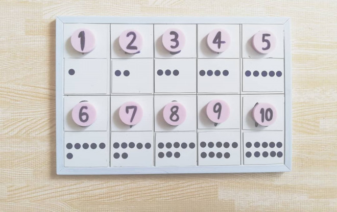 知育 数字で遊ぼう 数字盤を手作りしました Kikicocomamalog 知育 数字で遊ぼう 数字盤を手作りしました Kikicocomamalog