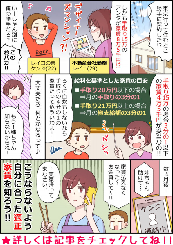 不動産サイト用漫画 イラストレーターあさぎ屋のポートフォリオサイト