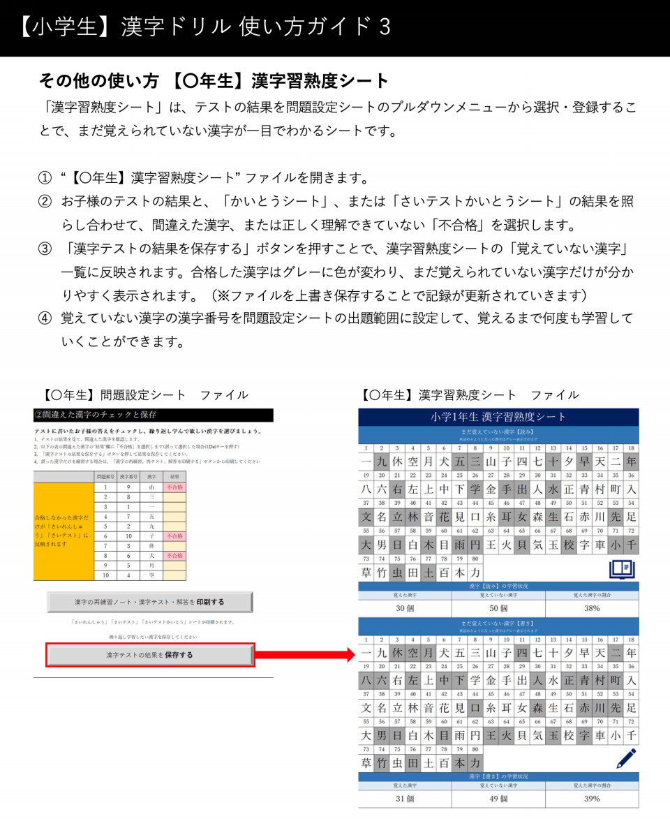 Excel エクセル やpowerpoint パワーポイント で簡単無料に使える小学生用漢字ドリル テストを使ってみた 第二の家 ブログ 藤沢市の個別指導塾のお話