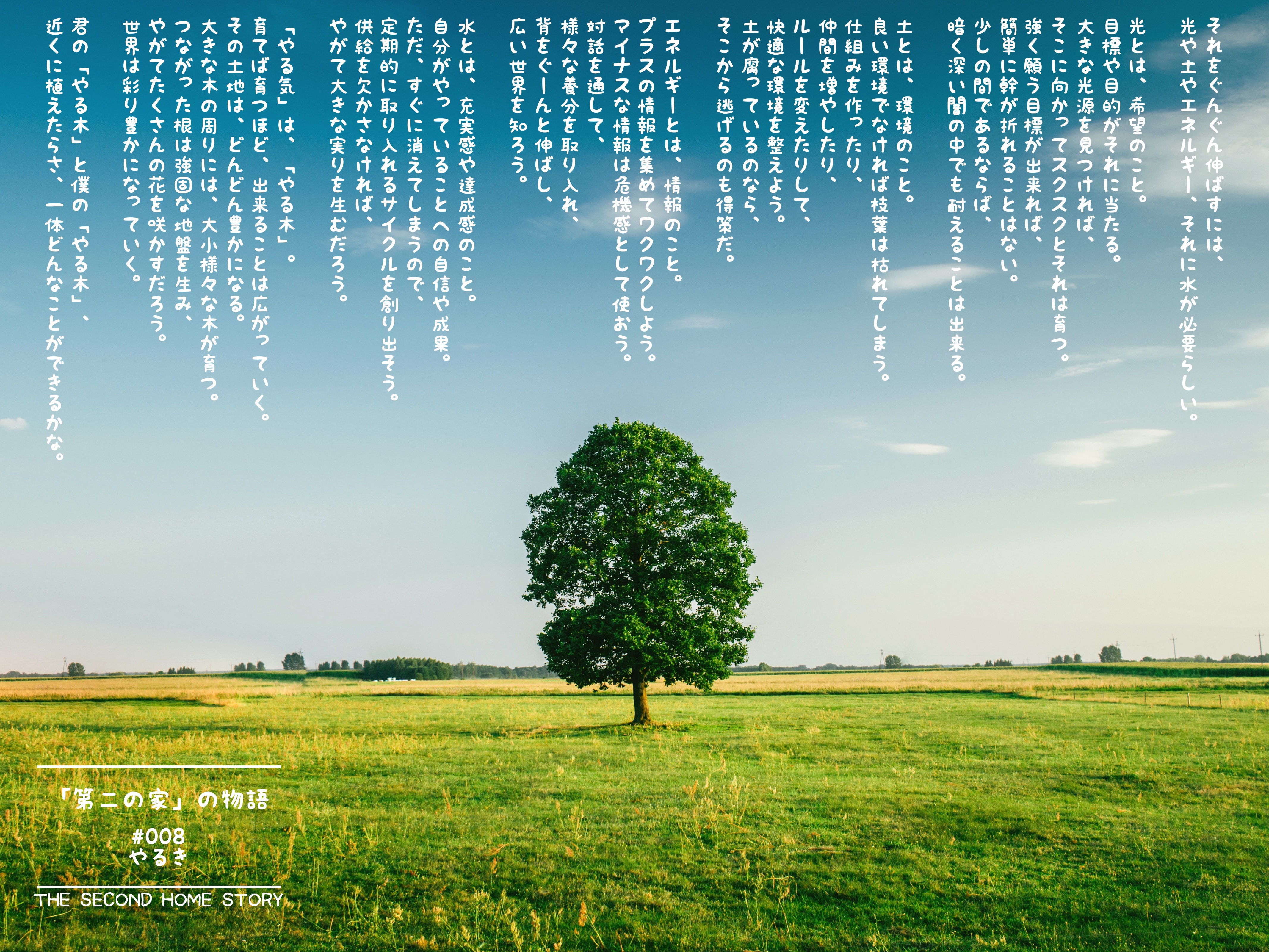 やる気の育て方をやる木を使って説明しよう 第二の家 ブログ 藤沢市の個別指導塾のお話 やる気の育て方をやる木を使って説明しよう 第二の家 ブログ 藤沢市の個別指導塾のお話