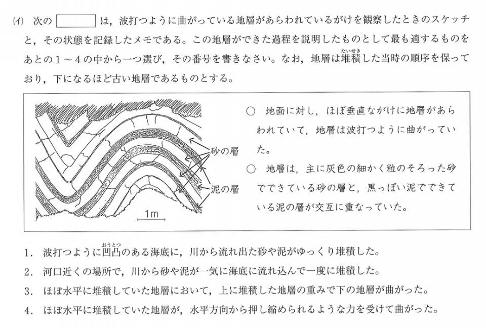 理科地学大地 岩石 火山 地層 解説と対策 大問先生の神奈川県公立高校入試問題簡単説明会 第二の家 ブログ 藤沢市の個別指導塾のお話