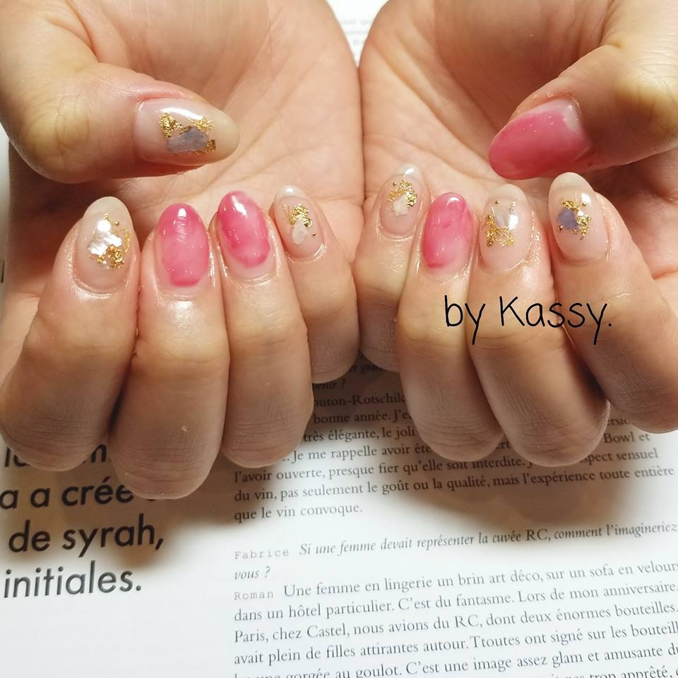 Nail Art Course C Shell Design Kassy S Ownd