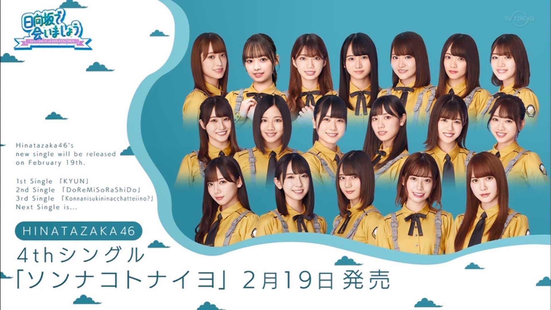 日向坂46 ソンナコトナイヨ 握手券 19枚