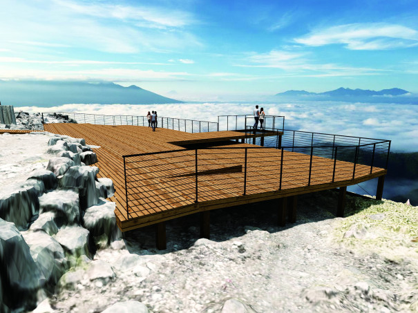 長野 茅野市の車山山頂に Skyテラス 誕生 リフトで富士山 日本アルプス 雲海を展望可 Fphime 報道府