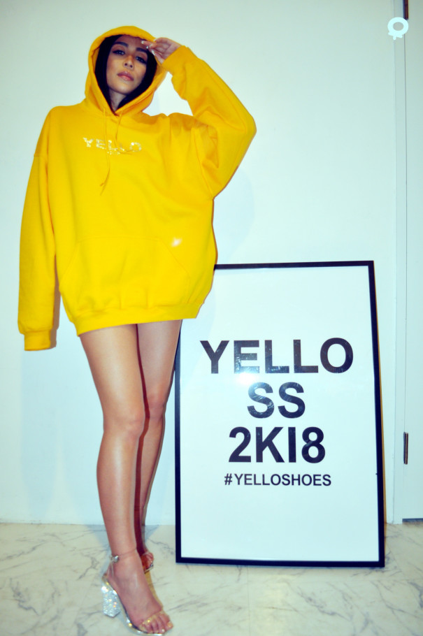 星あやのシューズブランド『YELLO』の春夏コレクションはNaked Sexy 