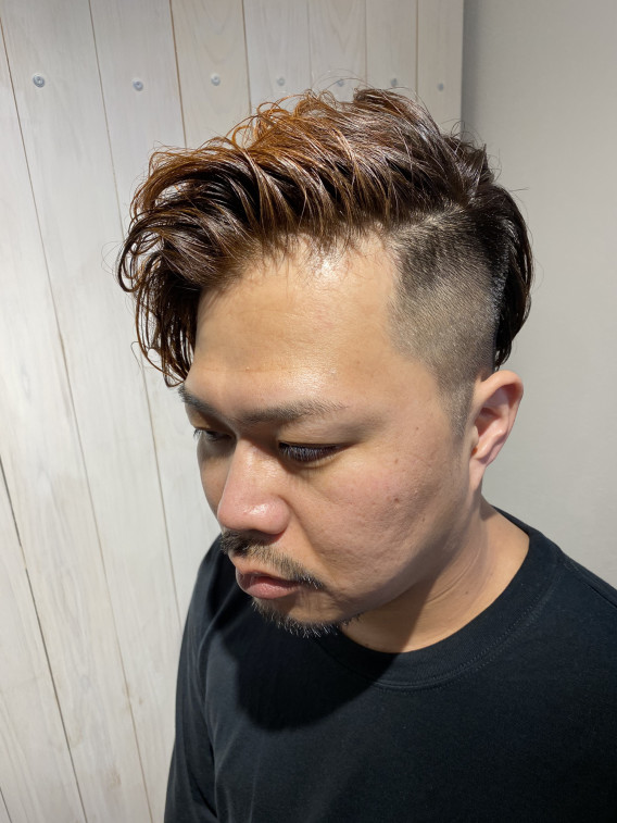 メンズショートサイドパート Men S Hair Salon Voyage Hair Face