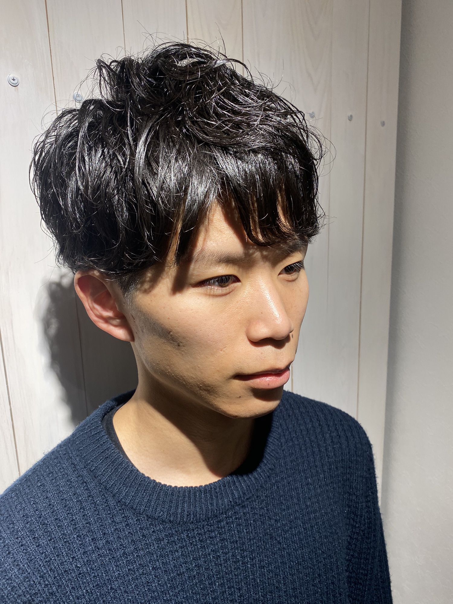 メンズ無造作パーマ Men S Hair Salon Voyage Hair Face