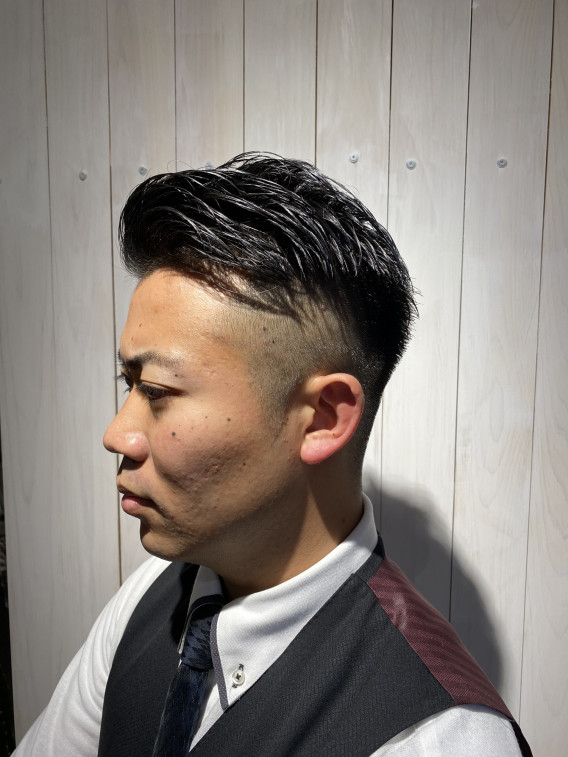 メンズポンパドール Men S Hair Salon Voyage Hair Face