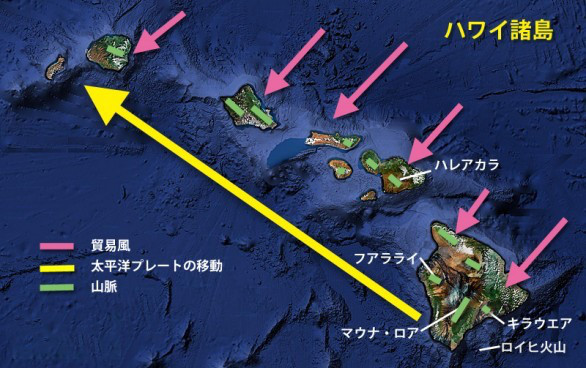 ハワイを世界地図でみる 太平洋の真ん中にポツンと存在するハワイ ハワイに住む 公式 ハワイ大好きマガジン