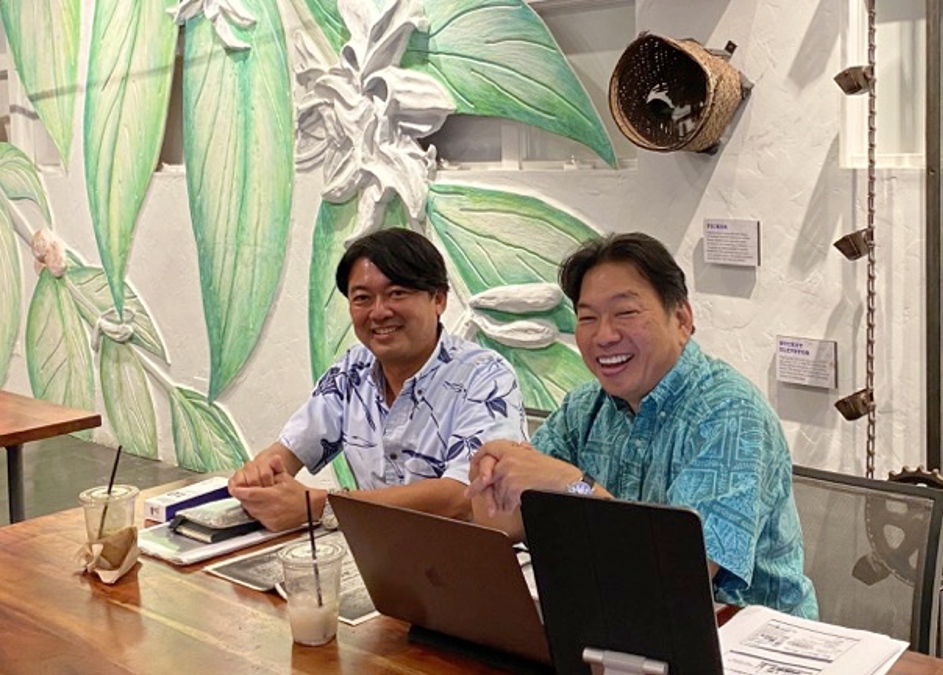 ゴルフとハワイ人生 ハワイで唯一の日刊日本語新聞 ハワイ報知 の社長 吉田太郎さんのハワイ人生物語 ハワイ大好きマガジン