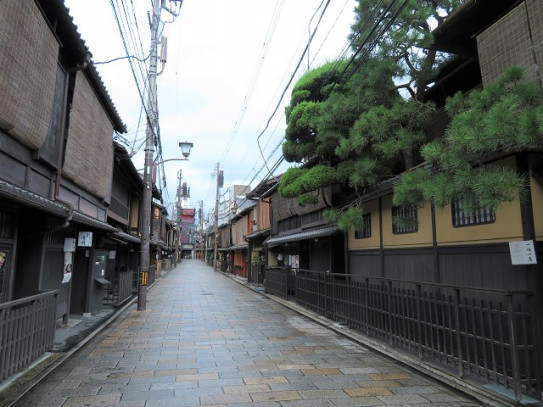 京都市 祇園新橋 東山区 郷愁の風景