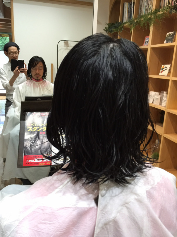 イケメン美容師がカットにきた M Two Hashihama イケメン美容師がカットにきた M Two Hashihama