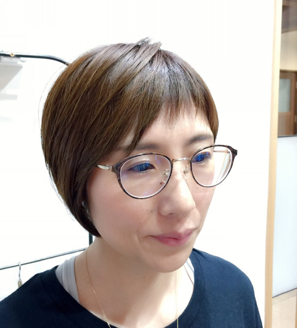 このメガネに似合う感じで M Two Hashihama このメガネに似合う感じで M Two Hashihama