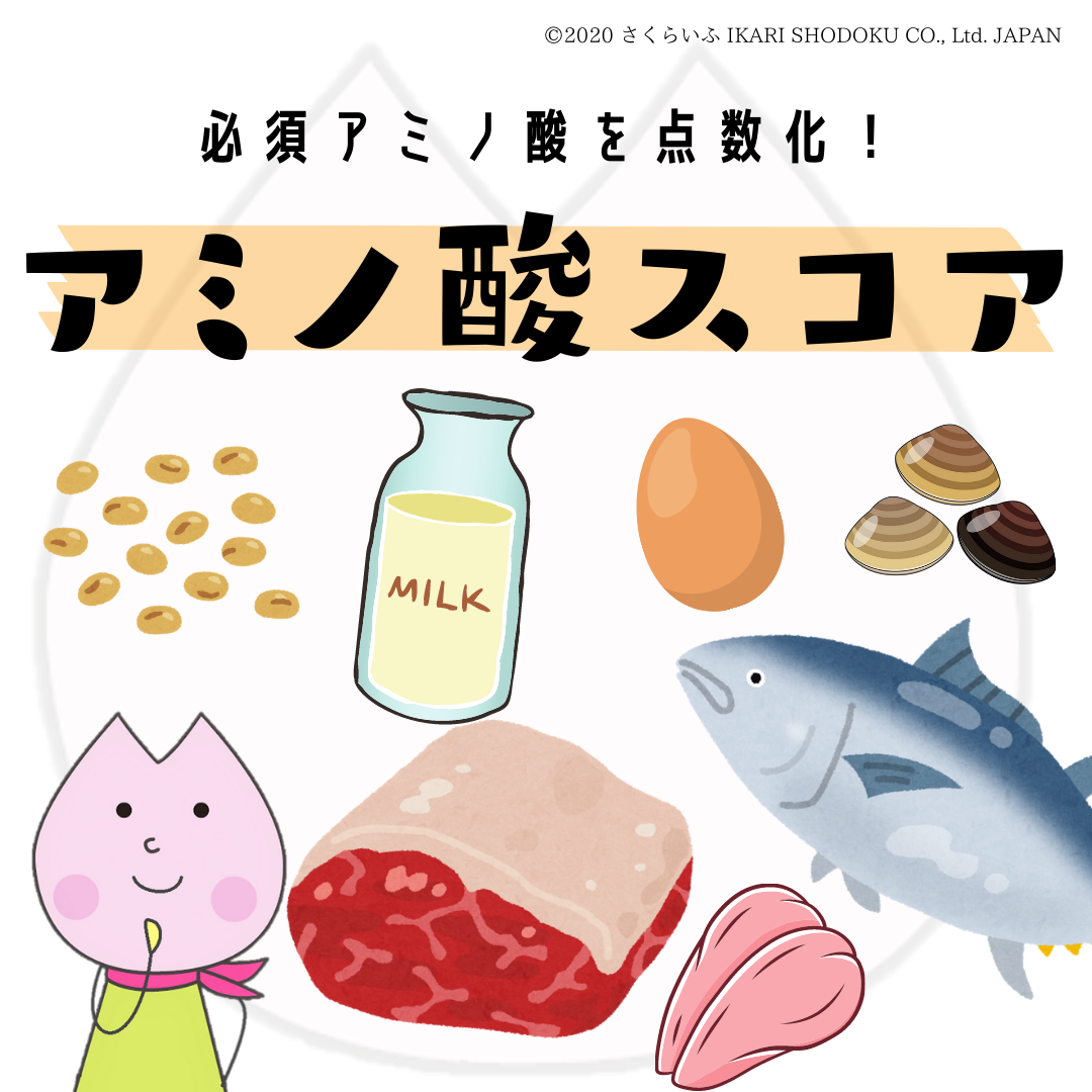 アミノ酸スコアって なんだろう さくらいふ Presented By イカリ消毒