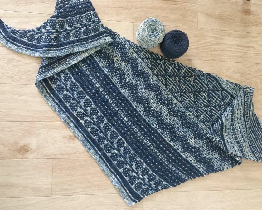 ワンちゃんセーターとRoad Trip Shawl | yokka-yokka
